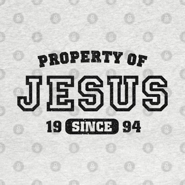 Property of Jesus since 1994 by CamcoGraphics